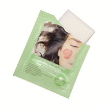 Single Sachet Facial Cleansing Wet Wipes Organic Aloe Vera for Sensitive Skin
